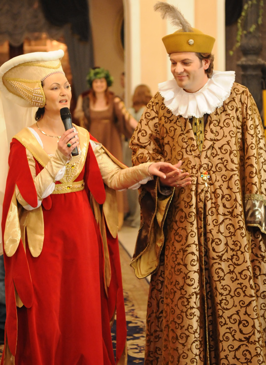 Artist profile At the ball with the Prince
