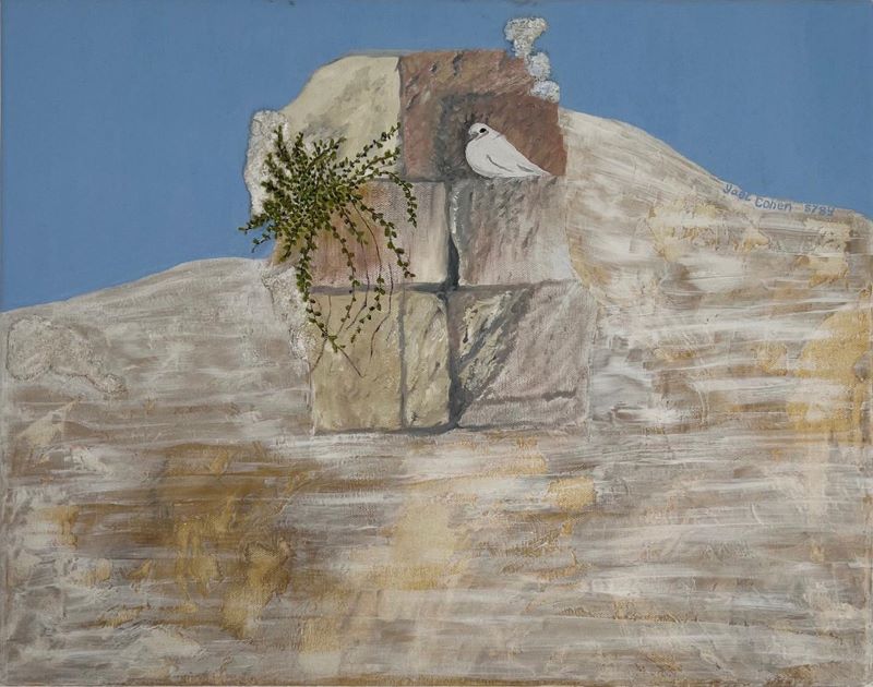 “White Dove from the Western Wall"