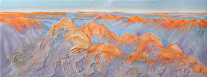"Sinai, the sunset"